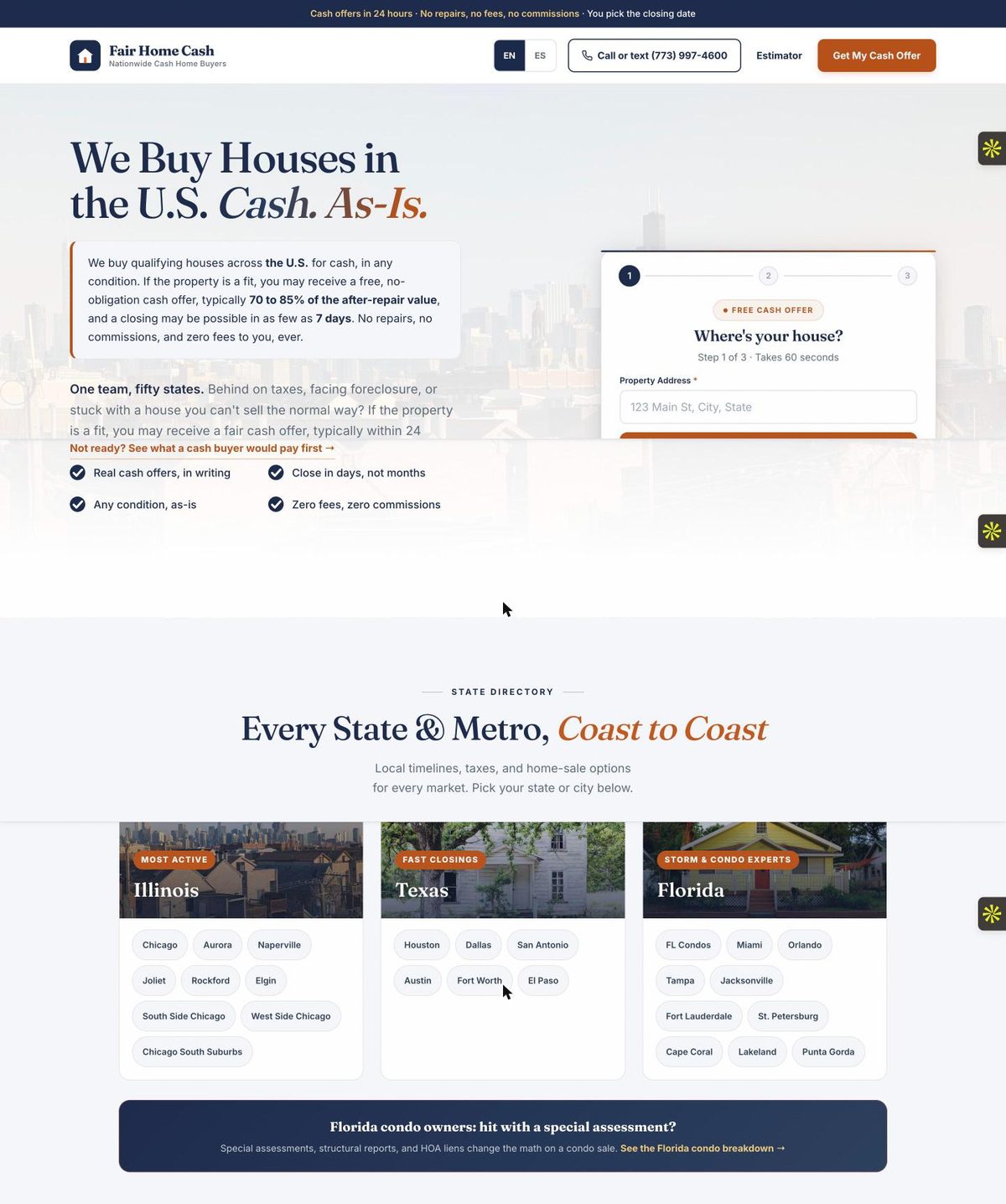 Preview of fairhomecash.com